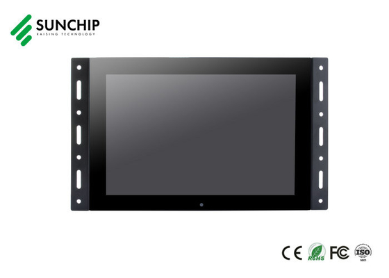 RK3566 LCD विज्ञापन स्क्रीन वाईफ़ाई 4G अल्ट्रा थिन मेटल ओपन फ़्रेम डिजिटल साइनेज