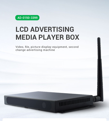 एलसीडी विज्ञापन एचडी मीडिया प्लेयर बॉक्स विटल एंड्रॉइड 9.1 ऑपरेशन सिस्टम