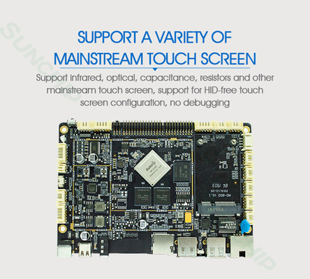 छह कोर RK3399 औद्योगिक एम्बेडेड मदरबोर्ड I2C इंटरफ़ेस Android 7.0