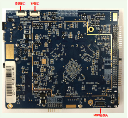GPIO UART के लिए EDP LVDS एंबेडेड सिस्टम बोर्ड Android ARM RJ45
