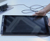 10.1 '' 15.6 '' 21.5 '' कार लिफ्ट सबवे के लिए टच स्क्रीन ओपन फ्रेम मॉनिटर एलसीडी विज्ञापन