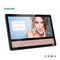 एलसीडी वाणिज्यिक डिजिटल साइनेज 10.1 इंच कैपेसिटिव टच ईथरनेट बीटी वाईफाई प्रदर्शित करता है