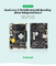 1.8GHz एंबेडेड सिस्टम बोर्ड क्वाड कोर कोर्टेक्स A17 LVDS 1000M ईथरनेट AD-Z37
