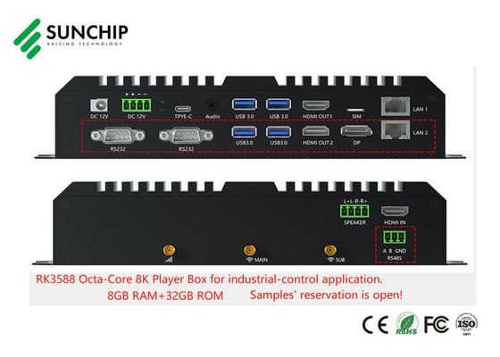 19.1 WIFI 4G LAN ऑप्शनल के साथ Inch स्ट्रेच्ड बार LCD डिस्प्ले डिजिटल साइनेज