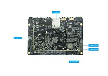 Rockchip RK3399 4K lvds edp रिज़ॉल्यूशन 1080P 4GB DDR 32GB EMMC एम्बेडेड सिस्टम बोर्ड हेक्सा-कोर WIFI ARM बोर्ड